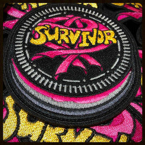 "ToyOreo" SURVIVOR  hook and loop backed embroidered Limited Edition