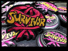 Load image into Gallery viewer, Survivor Patch. Breast Cancer Color Keyway