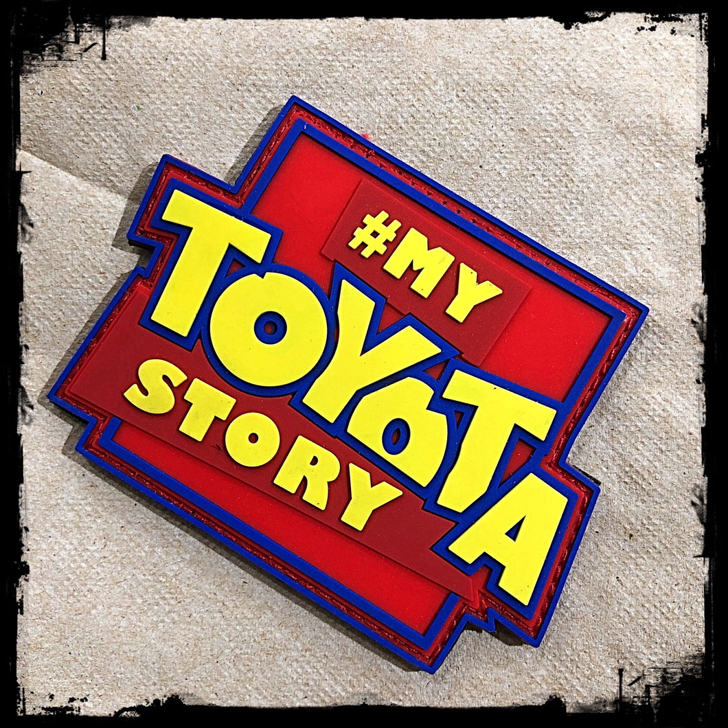 My Toyota Story PVC Patch Velcro Backed 2.4 inch